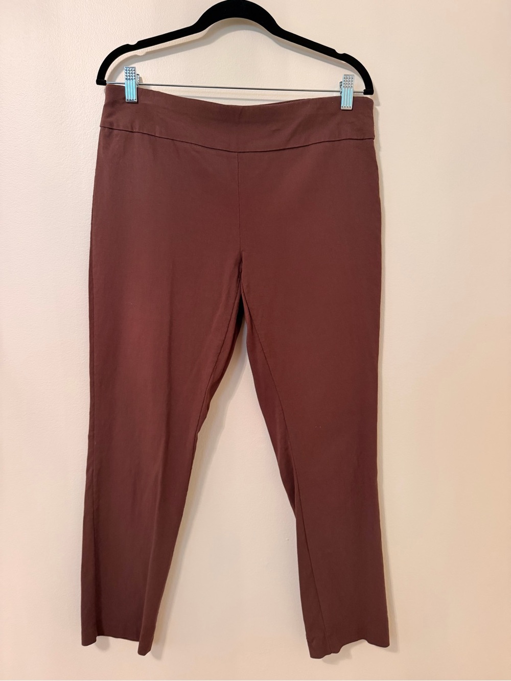 JOE B Joe Benbasset Brown Pull On Stretch Crop Pants XL